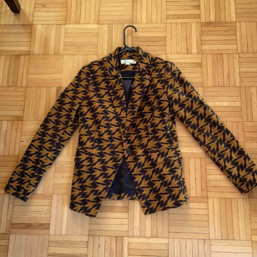 Velvet smoking jacket/blazer